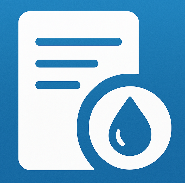 Water Quality+ App Icon