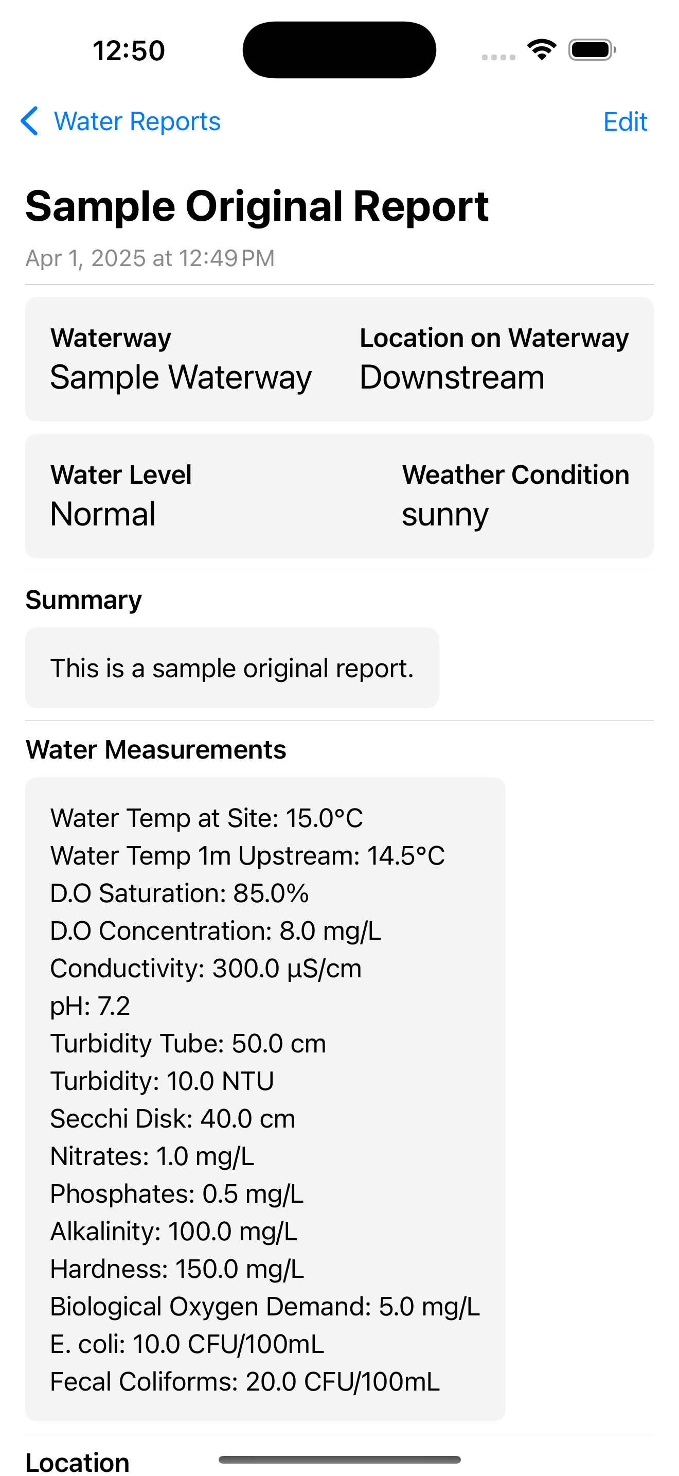 Water Quality+ Screenshot 2